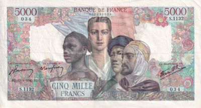 Billet France Francs Empire Fran Ais S Rie S