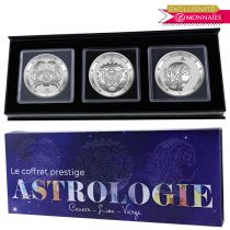 Box ASTROLOGY Cancer - Leo - Virgo  - including 3 bullions 1 ounce - Exclusive Emonnaies .