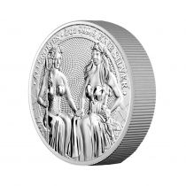 2 ONCES BULLION ARGENT AUTRICHE & GERMANIA 2021 - LES GRANDES FIGURES ALLÉGORIQUES