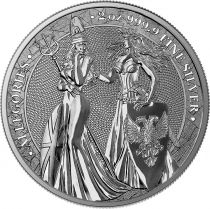 2 ONCES BULLION ARGENT GERMANIA & BRITANNIA 2019 - LES GRANDES FIGURES ALLÉGORIQUES