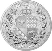 2 ONCES BULLION ARGENT GERMANIA & COLUMBIA 2019 - LES GRANDES FIGURES ALLÉGORIQUES