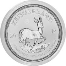 Afrique du Sud 1 Once Argent AFRIQUE DU SUD - Krugerrand 2017 Anniversaire