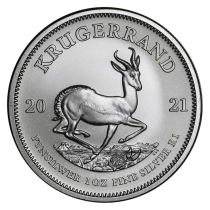 Afrique du Sud 1 Once Argent AFRIQUE DU SUD - Krugerrand 2021