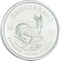 Afrique du Sud 1 Once Argent AFRIQUE DU SUD - Krugerrand 2022