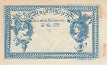 Algeria 1 Franc - Chambre de commerce of Bône - 18-05-1915 - Serial B