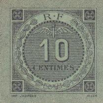 Algeria 10 Cents - Chambre de commerce of Bougie-Setif - 1916