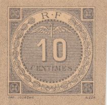 Algeria 10 Cents - Chambre de commerce of Bougie-Setif - 1916