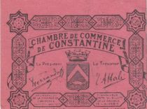 Algeria 10 Cents - Chambre de commerce of Constantine - 12-10-1915