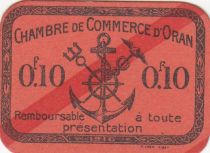 Algeria 10 Cents - Chambre de commerce of Oran - 1916