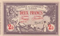 Algeria 2 Francs - Chambre de commerce of Oran - 04-02-1920 - Serial II