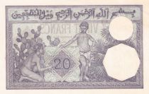 Algeria 20 Francs - Young woman - 1928 - Serial H.2815 - P.78b