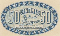 Algeria 50 Cents - Chambre de commerce of Alger - 13-01-1915 - Serial T.1