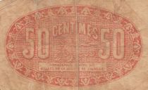 Algeria 50 Cents - Chambre de commerce of Alger - 23-05-1923 - Serial E.36