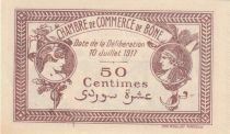 Algeria 50 Cents - Chambre de commerce of Bône - 10-07-1917 - Serial B