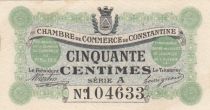 Algeria 50 Cents - Chambre de commerce of Constantine - 01-05-1915 - Serial A