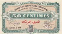 Algeria 50 Cents - Chambre de commerce of Constantine - 01-12-1917 - Serial J.10