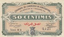 Algeria 50 Cents - Chambre de commerce of Constantine - 07-11-1916 - Serial B.2