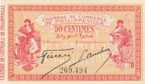 Algeria 50 Cents - Chambre de commerce of Philippeville - 10-11-1914 - Série 199.794