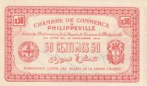 Algeria 50 Cents - Chambre de commerce of Philippeville - 10-11-1914 - Série 199.794