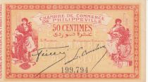 Algeria 50 Cents - Chambre de commerce of Philippeville - 10-11-1914 - Série 269.494