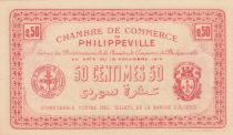 Algeria 50 Cents - Chambre de commerce of Philippeville - 10-11-1914 - Série 269.494