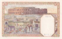 Algeria 50 Francs - Couple - Letter Watermark - 01-03-1945 - Serial L.1746