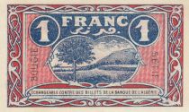 Algérie 1 Franc - Chambre de commerce de Bougie-Sétif - 09-03-1918 - Série A.17