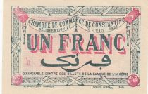 Algérie 1 Franc - Chambre de commerce de Constantine - 28-06-1921 - Série A.28