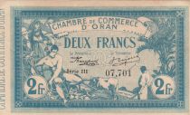 Algérie 2 Francs - Chambre de commerce d\'Oran - 10-11-1915 - Série III