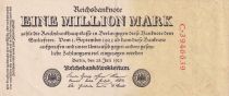 Allemagne 1 000 000 Mark -  25/07/1923 - Séries et numéros variées - Avec lettre