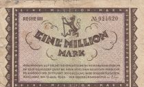 Allemagne 1 million de Mark - Ville de Dusseldorf - Reihe IIII - 1923