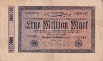 Allemagne 1 million Mark - 25/07/1923 - Série S-DK