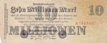 Allemagne 10 Millionen mark - Reichsbanknote - Série A - 1923