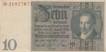 Allemagne 10 Reichsmark - Albrecht D. Thaer - Série H - 1929 - P.180a