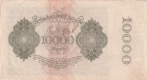 Allemagne 10000 mark - Portrait par Albrecht Dürer - Reichsbanknote - Série 17m - 1922