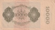 Allemagne 10000 mark - Portrait par Albrecht Dürer - Reichsbanknote - Série 6k