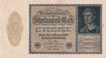 Allemagne 10000 mark - Portrait par Albrecht Dürer - Reichsbanknote - Série n - 1922