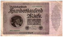 Allemagne 100000 Mark Gisze - 1923 - 20A