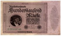 Allemagne 100000 Mark Gisze - 1923 - C.00 - T