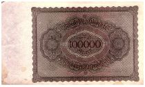 Allemagne 100000 Mark Gisze - 1923 - C.00 - T