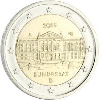 Allemagne 2 Euros Commémo. Allemagne 2019 - Bundesrat