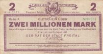 Allemagne 2 millions de Mark - Ville de Freital - Reihe A - 1923