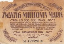 Allemagne 20 millions de Mark - Ville de Pfalz - Numéro 479820 - 1923