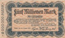 Allemagne 5 millions de Mark - Ville de Trier - Numéro 154647 - 1923