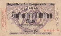 Allemagne 500 000 000 Mark - Ville de Pfalz - Numéro 892454 - 1923