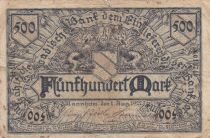 Allemagne 500 mark - Etat de Mannheim - Numéro 013149 - 1922