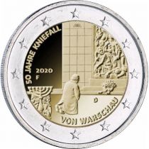 Allemagne COFFRET BE 5 X 2 Euros Commémo. Allemagne 2020 - Génuflexion de Varsovie (5 ateliers)