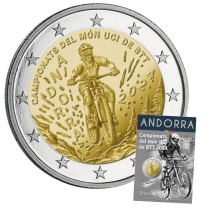 Andorra 2 euros 2024  - UCI Mountain Bike World Championship