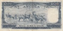 Angola 1000 Escudos - A. Tomas - barrage - 10-06-1970 - Série 25tT