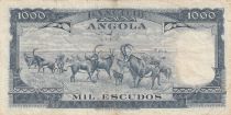 Angola 1000 Escudos - A. Tomas - barrage - 10-06-1970 - Série 73rR